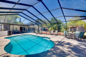 Family Stay with Pool Dock & Lanai in Tampa